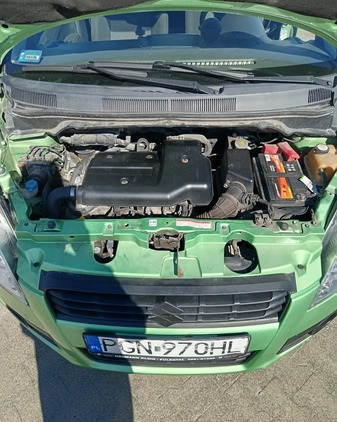 Suzuki Splash cena 10800 przebieg: 105000, rok produkcji 2010 z Gniezno małe 92